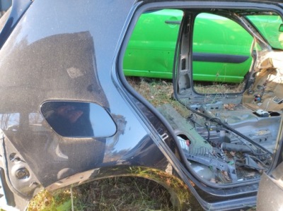 Vv golf vii 7 hb крыло четверть правая правый задняя lc9x фото №1