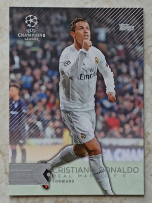 TOPPS UEFA CHAMPIONS LEAGUE SHOWCASE 2015-16 CRISTIANO RONALDO