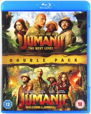 JUMANJI: NASTĘPNY POZIOM / JUMANJI: PRZYGODA W DŻUNGLI [2XBLU-RAY]