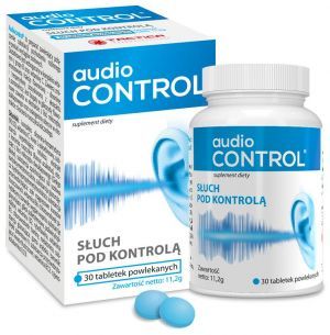 Audiocontrol dobry słuch szumy uszne 30 tabletek