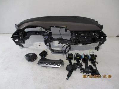 Приборная панель консоль pulpit toyota chr c-hr коричневая фото №1