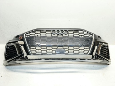 Audi a3 8y0 s-line бампер перед передній решітка радіатора фото №1