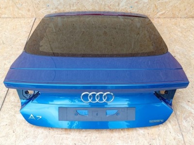 Audi a7 c7 4g кришка багажника задня + камера демонтаж w колір ly5q 2016r фото №1