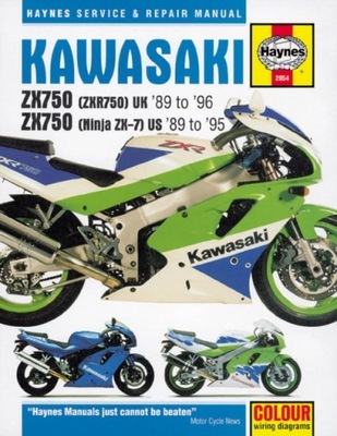 Kawasaki ZX 750 (ZXR750 \/ Ninja ZX-7) 1989-1996 Haynes фото