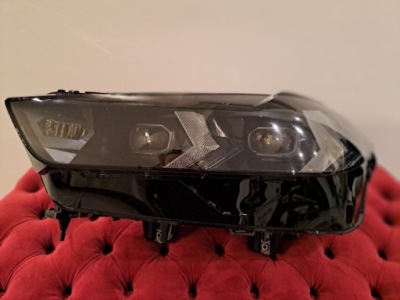 Bmw x5 рестайлинг  адаптивный laser shadow line черный фара левая перед full led фото №1