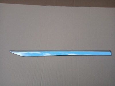 Nissan qashqai j11 2 левая молдинг хром дверь задний фото №1