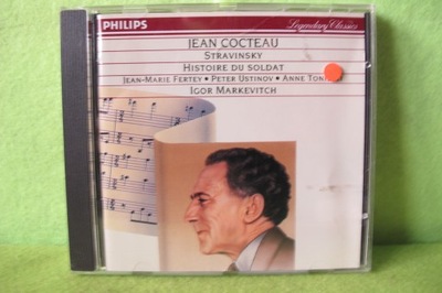 JEAN COCTEAU / STRAVINSKY / HISTORIE DU SOLDAT - MARKEVITCH CD