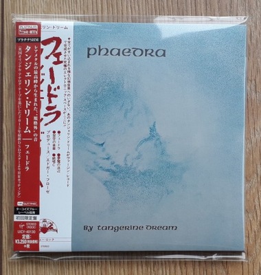 Tangerine Dream Phaedra Cardboard Sleeve (mini LP) Platinum SHM-CD Japan