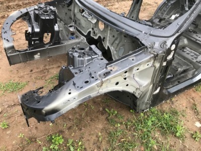 Range rover v l460 четверть левая лонжерон фото №1