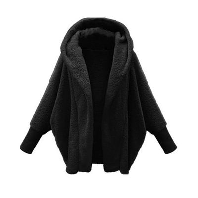 Winter Solid Long Sleeve Jackets 2023 Hooded Loose
