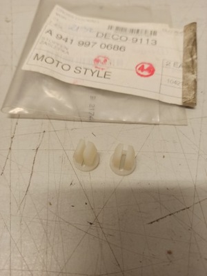 Заглушка лампи mercedes ls actros atego a9419970686 aso org 2 szt kpl фото №1