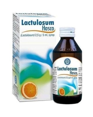 Lactulosum Hasco syrop 150ml zaparcia