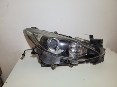 Mazda 3 iii bm лампа права перед звичайна лінза фара eur ! фото №1