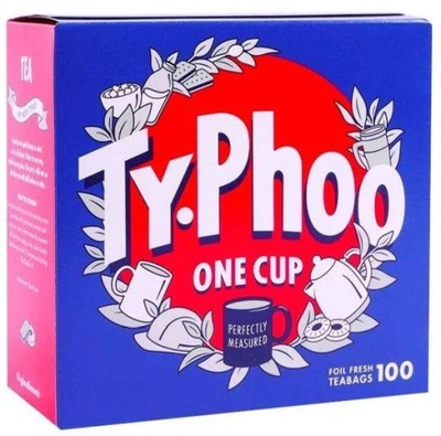 Ty-Phoo TyPhoo Herbata Angielska ONE CUP 100szt