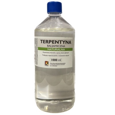 Terpentyna Balsamiczna Naturalna 1000ml