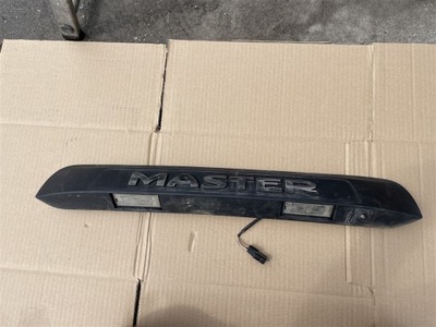 Молдинг подсветка номерного знака rej + камера заднего вида renault master iii 3 4 iv фото №1