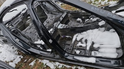 Bmw 5 f10 кузов поріг правий блок двигуна фото №1