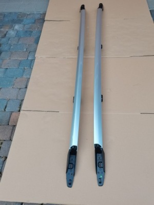 Vw caddy 2k5 рейлинги кровельные комплект . хромированные новая фото №1