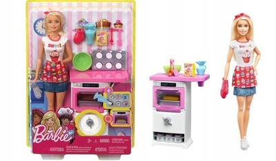 Mattel Lalka Barbie Domowe wypieki FHP57