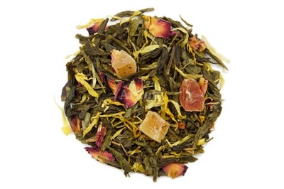 Herbata zielona smakowa Wiosenne Oczarowanie 100g