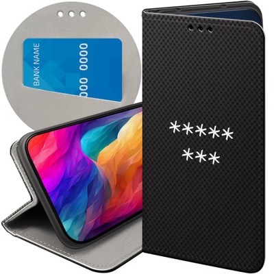 ETUI Z KLAPKĄ DO MOTOROLA MOTO G7 POWER WZORY Z NAPISAMI NAPISY TEKSTY CASE