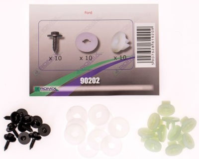 Ford клипсы к защита двигателя фото №1