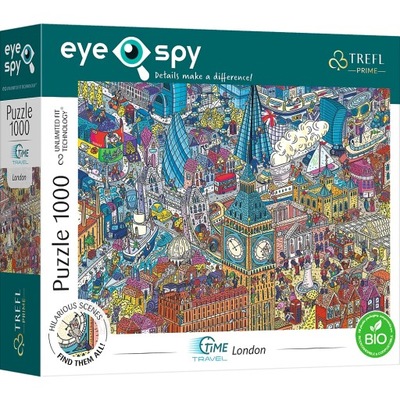 Puzzle Trefl Prime Eye-Spy 1000 el. - Time Travel: London, United Kingdom