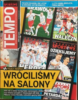 MAGAZYN PRZEGLĄDU SPORTOWEGO TEMPO 25.11.2016