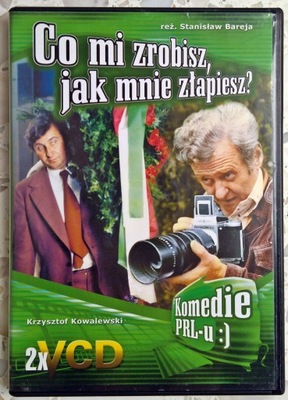 FILM VCD CO MI ZROBISZ, JAK MNIE ZŁAPIESZ? VCD x2