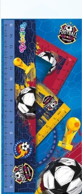 Zestaw geometryczny Colorino football 4 sztuki