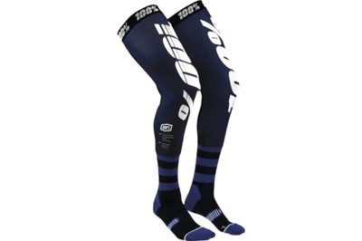 SKARPETY MOTORCYCLE 100% PROCENT REV MX KNEE BRACE NAVY L/XL  