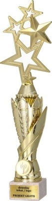 złoty Puchar statuetka z figurką Gwiazda 40 cm +GRAWER GRATIS