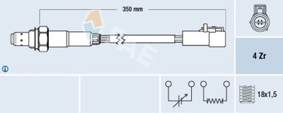 FAE 77264 SONDA LAMBDA  