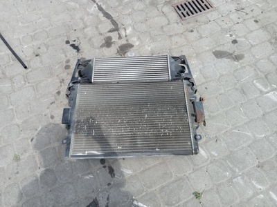 Комплект радіатор корпус вентилятора iveco daily 06-14 фото №1