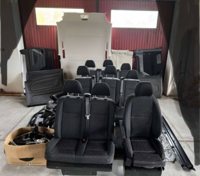 V klassa vito w447 сидіння заднє сидіння стеля середина салон комплект long 9os фото №1