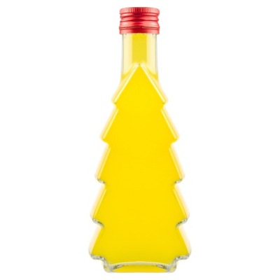 Butelka świąteczna CHOINKA 500ML na likier nalewki