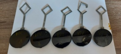 Peugeot 208 заглушка бампера перед ktv фото №1