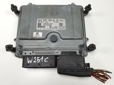 Бортовий комп'ютер двигуна mercedes r-kl w251 a2721536191 фото №1