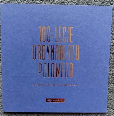 Folder 100 lecie Ordynariatu Polowego