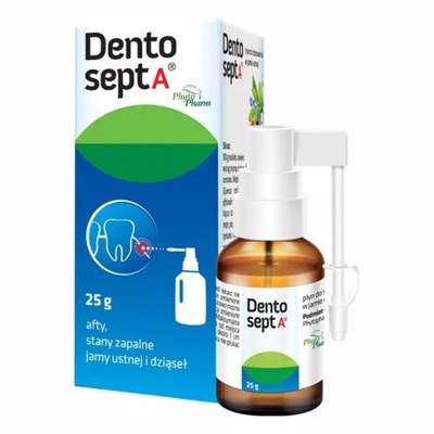 Dentosept A, płyn z aplikatorem 25g