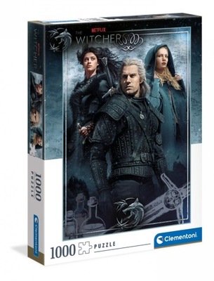 puzzle 1000 Clementoni Wiedźmin Thw Witcher