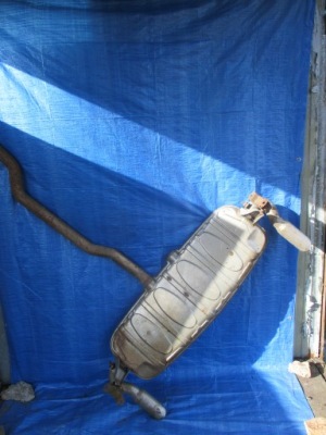 Гасник вихлоп кінцевий audi q7 4l0 фото №1