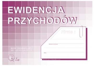 Ewidencja przychodów A5 R1 M&P NEW 2022