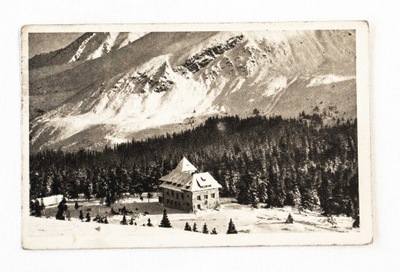 TATRY - SCHRONISKO NA HALI GĄSIENICOWEJ 1954