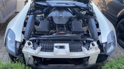 Mercedes sls w197 amg чверть перед права фото №1