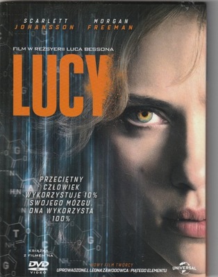 Lucy Scarlett Johansson DVD Morgan Freeman, Luc Besson, Julian Rhind-Tutt