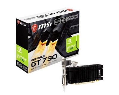 Karta graficzna GeForce GT730 2GB DDR3 64BIT DVI