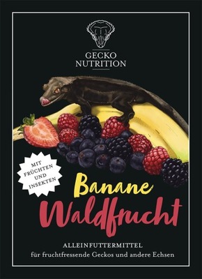 Gecko Nutrition Pokarm dla Gekona BANAN OWOCE 50g
