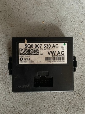 Vw golf vii audi a3 модуль шлюз 5q0907530ac фото №1