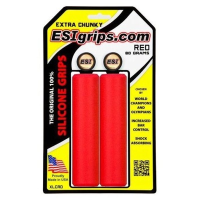 ESI Grips - Extra Chunky - Czerwone